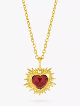 John Lewis Rachel Jackson London Personalised Electric Love Birthstone Heart Necklace- Buy online at McGrocer