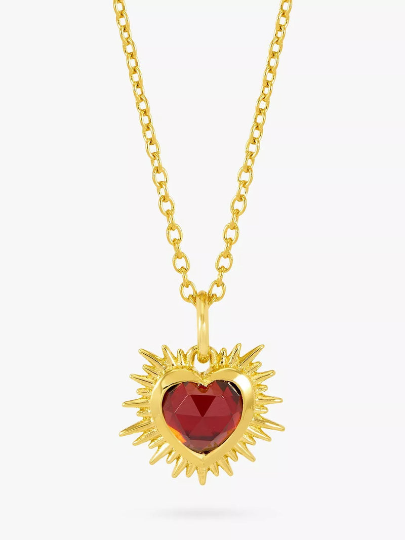 Rachel Jackson London personalised heart necklace chain 41cm - British product