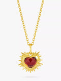 Rachel Jackson London personalised heart necklace chain 41cm - British product