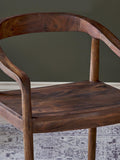 nkuku Anbu acacia dining chair, UK version