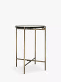 nkuku Aluva glass side table - British product