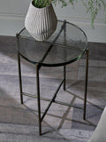 nkuku Aluva glass side table - British product