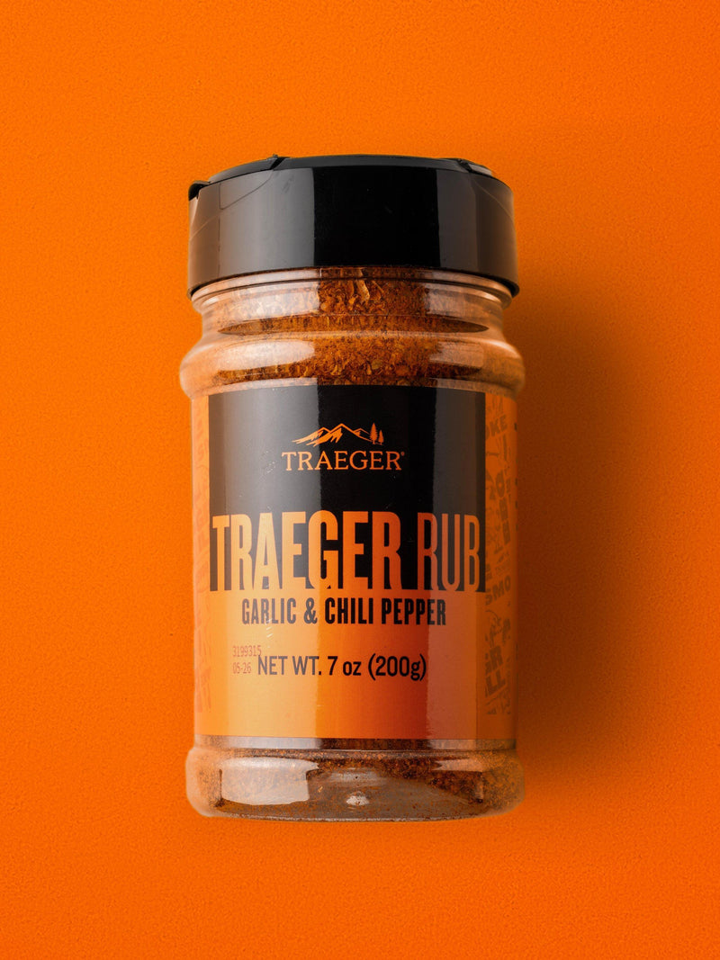 Traeger Garlic & Chili Pepper seasoning rub 200g, UK version
