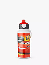 John Lewis Mepal Disney Cars Leakproof Pop-Up Drinks Bottle, 400ml, Red/Multi- Buy online at McGrocer