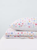 John Lewis kids rainbow star duvet set single (British brand)