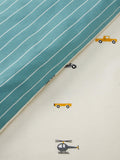 John Lewis Transport reversible duvet cover set, single size (British brand)