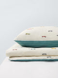 John Lewis Transport reversible duvet cover set, single size (British brand)