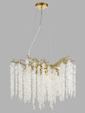 Wisteria Crystal Glass Chandelier Ceiling Light
