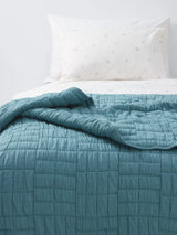John Lewis John Lewis Kids Geo Quilted Blanket 150x120cm- Buy online at McGrocer