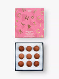 The Chocolatier indulgent milk chocolate truffles dusted in cocoa powder 100g (British brand)