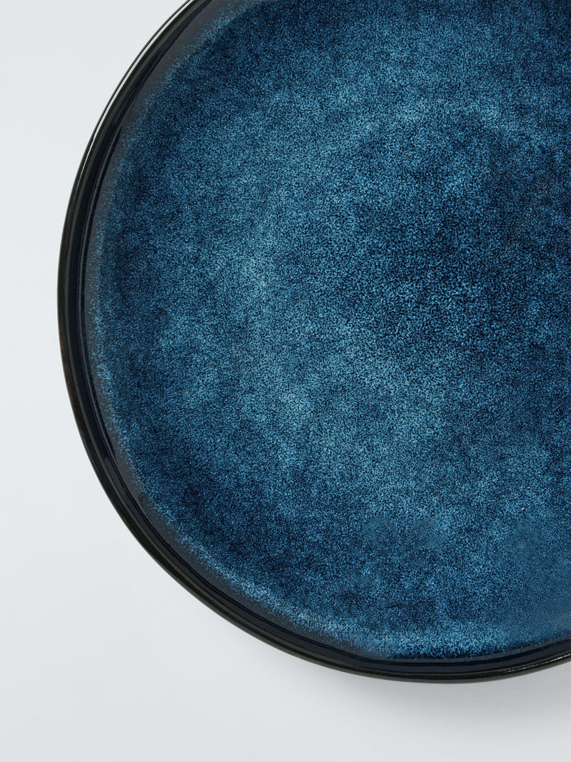 John Lewis Iver reactive glaze stoneware side plate 21cm, UK version