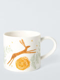 Children's Fine China Mug 180ml with Woodland Animal Dawn Dusk Design