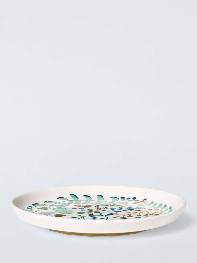 John Lewis floral cake plate 16.7cm set of 4, UK version