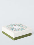 John Lewis floral cake plate 16.7cm set of 4, UK version