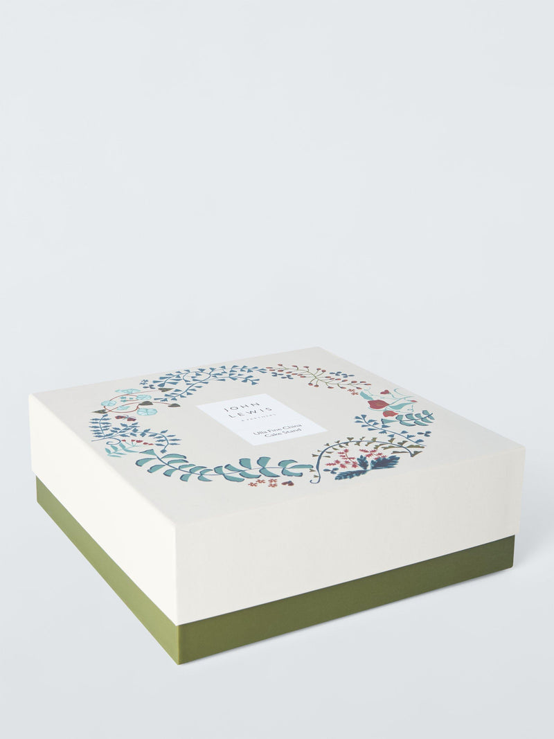 John Lewis Ulla Floral fine china cake stand 30cm, UK version