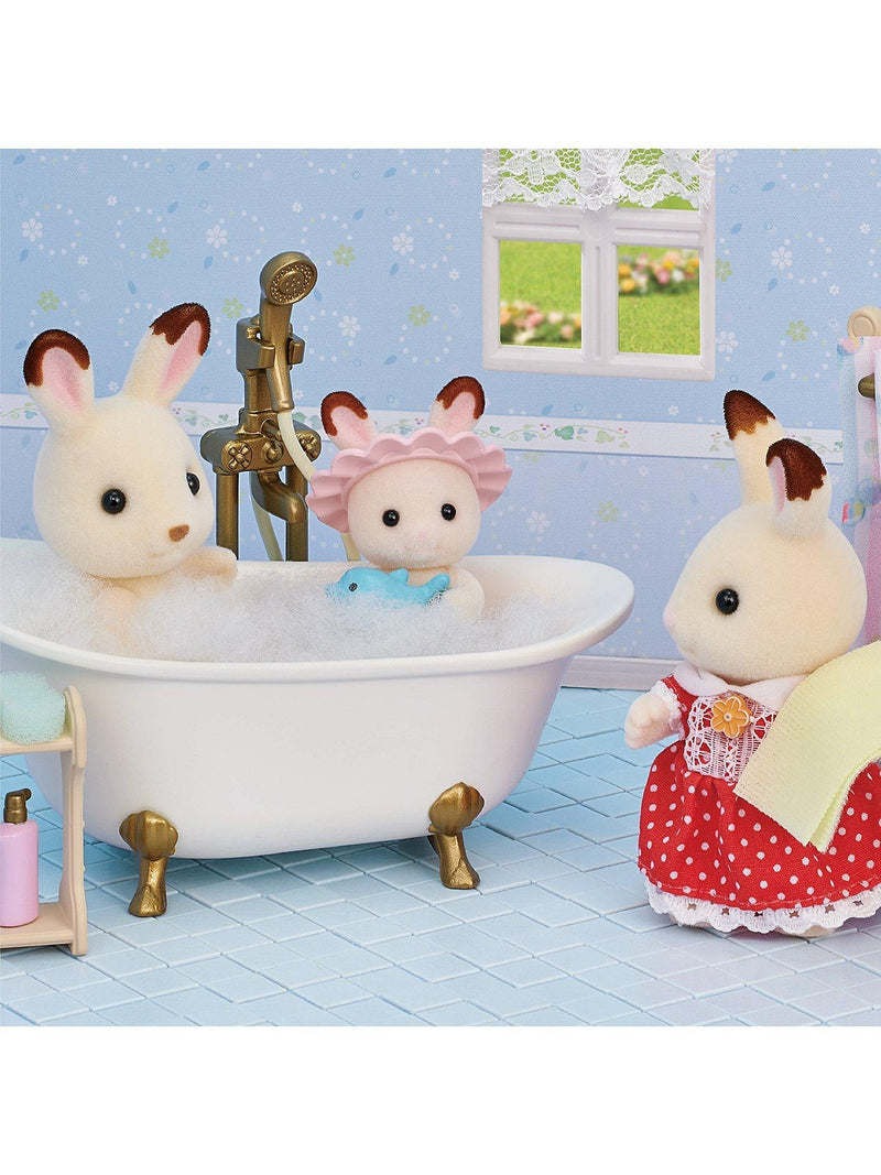 Sylvanian Families bath and shower set toy furniture (British brand)