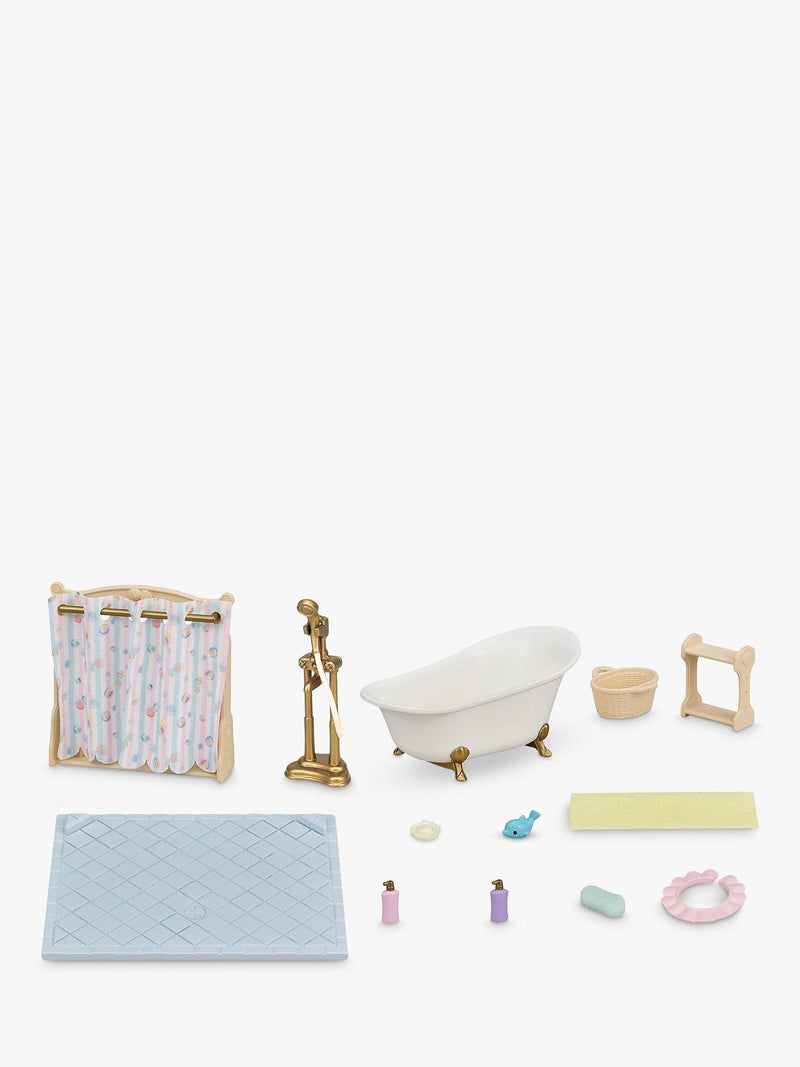 Sylvanian Families bath and shower set toy furniture (British brand)