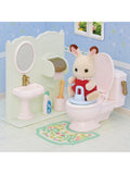 Sylvanian Families Toilet Set playset with accessories (British brand)