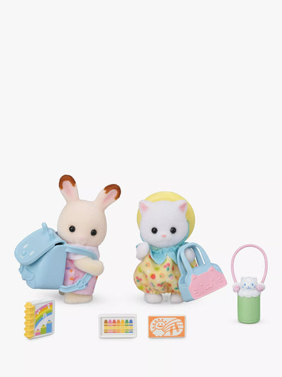 John Lewis Sylvanian Families Walk Along Duo Baby Doll Toy Set- Buy online at McGrocer