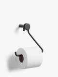 John Lewis matt black toilet roll holder, UK version