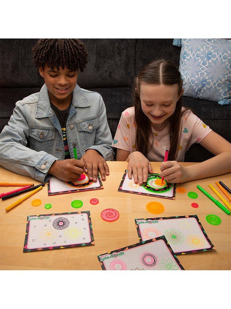 PlayMonster Spirograph Neon Design Set drawing kit, UK version