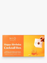 John Lewis NIO Cocktails Happy Birthday Cocktail Gift Box 4x 10cl- Buy online at McGrocer