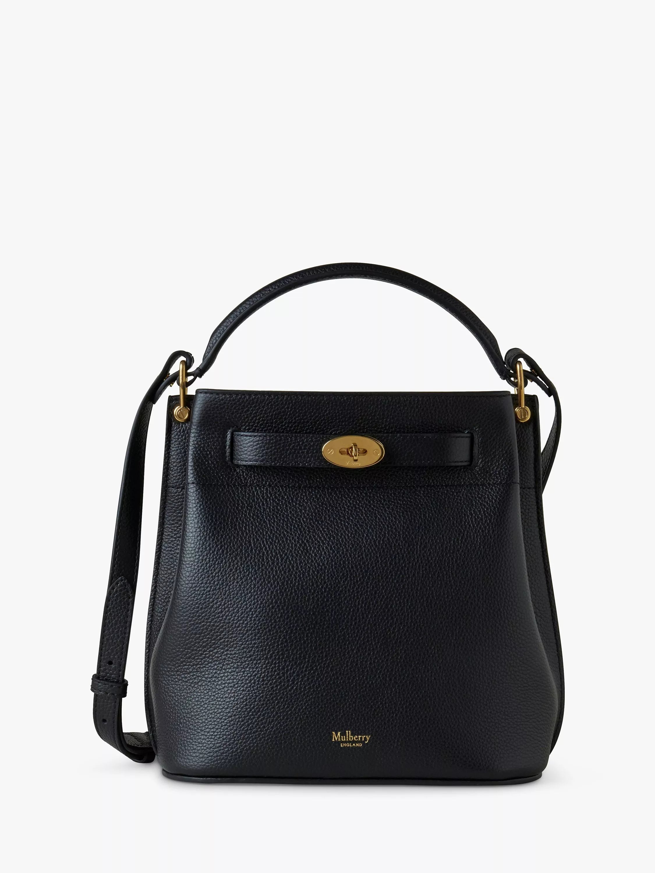 Mulberry Islington Small Classic Grain Leather Bucket Bag - McGrocer