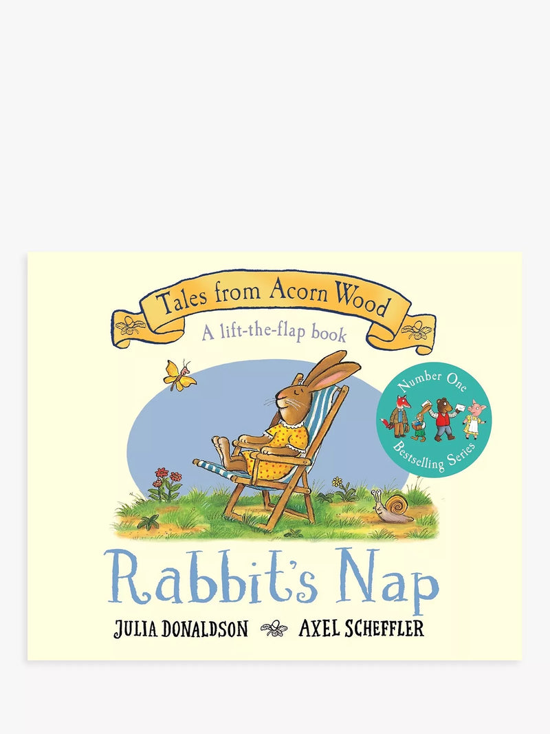 Rabbit's Nap board book from Tales From Acorn Wood - British product