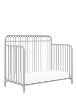 John Lewis Little Seeds Monarch Hill 3-in-1 Metal Convertible Cotbed Size- Buy online at McGrocer