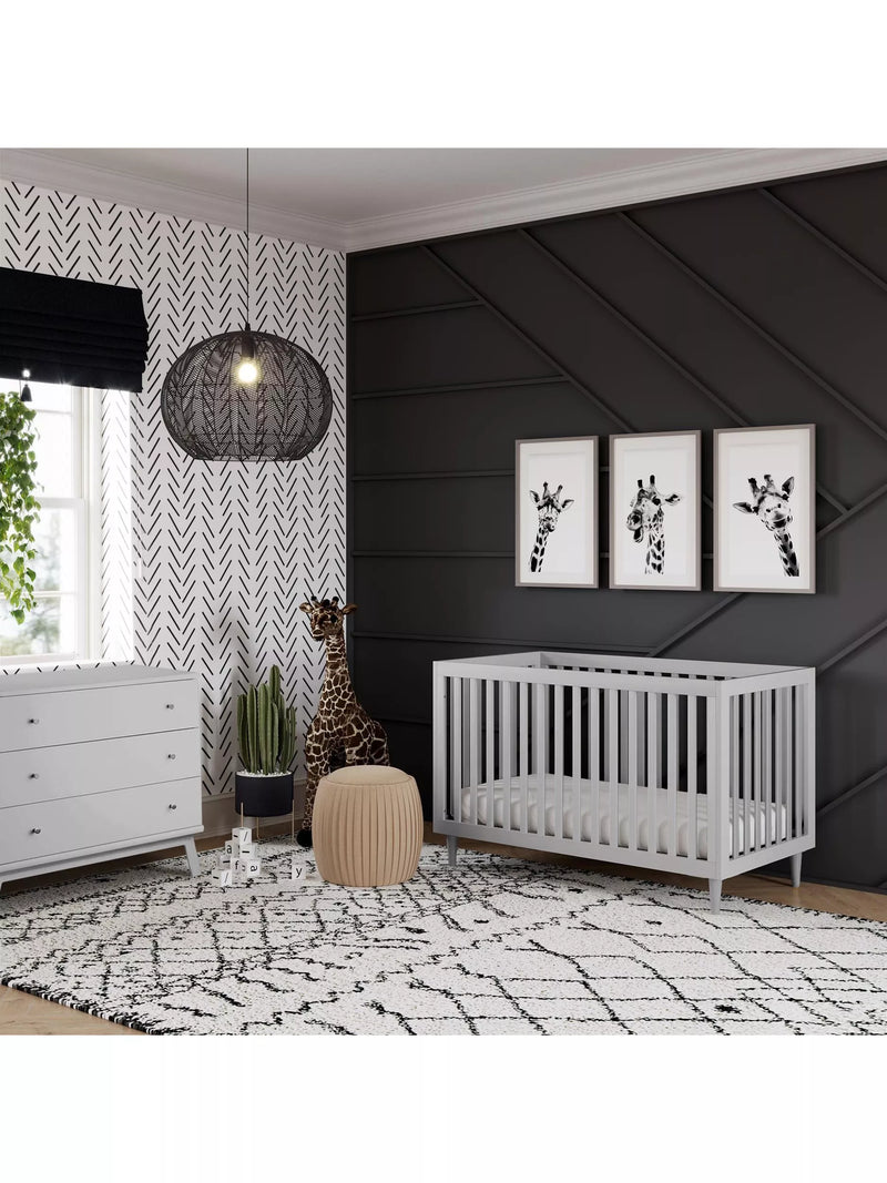 Little Seeds Rowan Valley Flint 3-in-1 Convertible Cotbed
