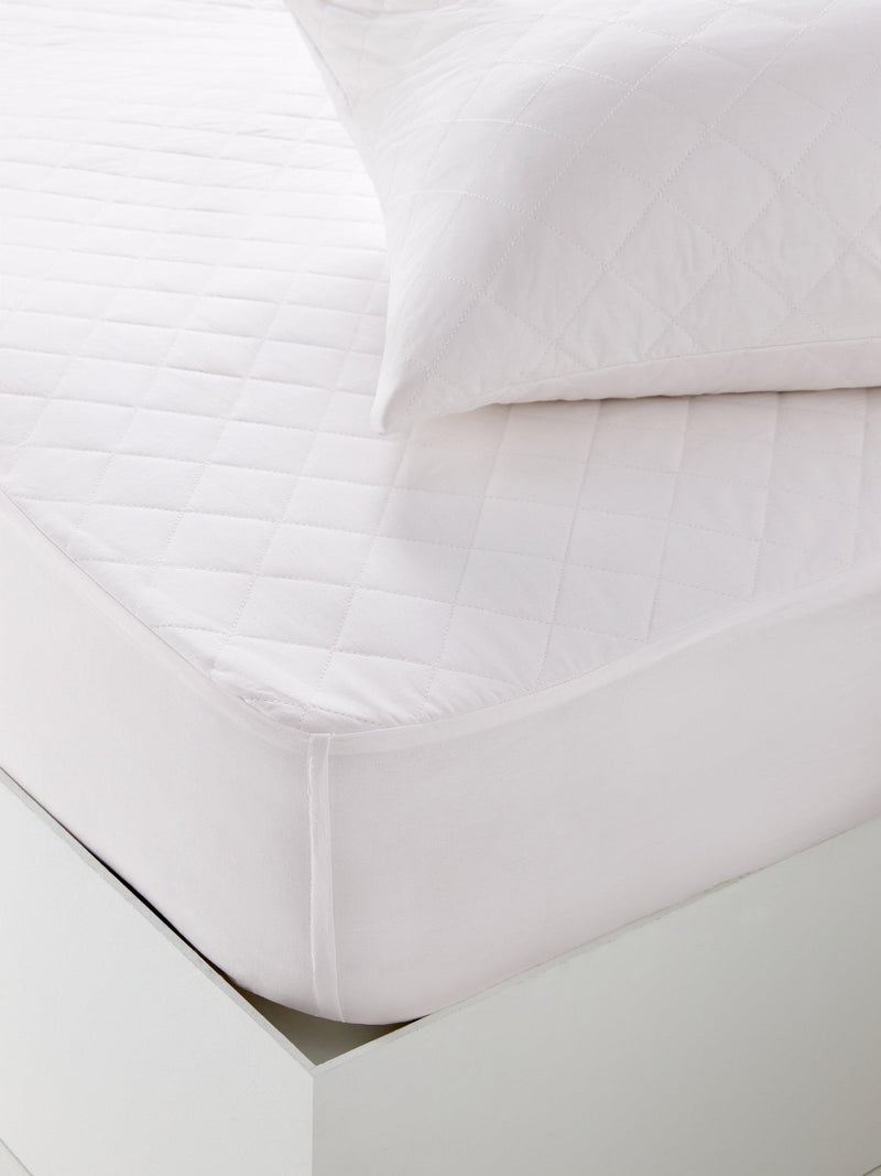 John Lewis cotton mattress protector set for kids, single, UK version