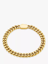 John Lewis Orelia & Joe Chunky Flat Curb & Solid Clasp Bracelet- Buy online at McGrocer