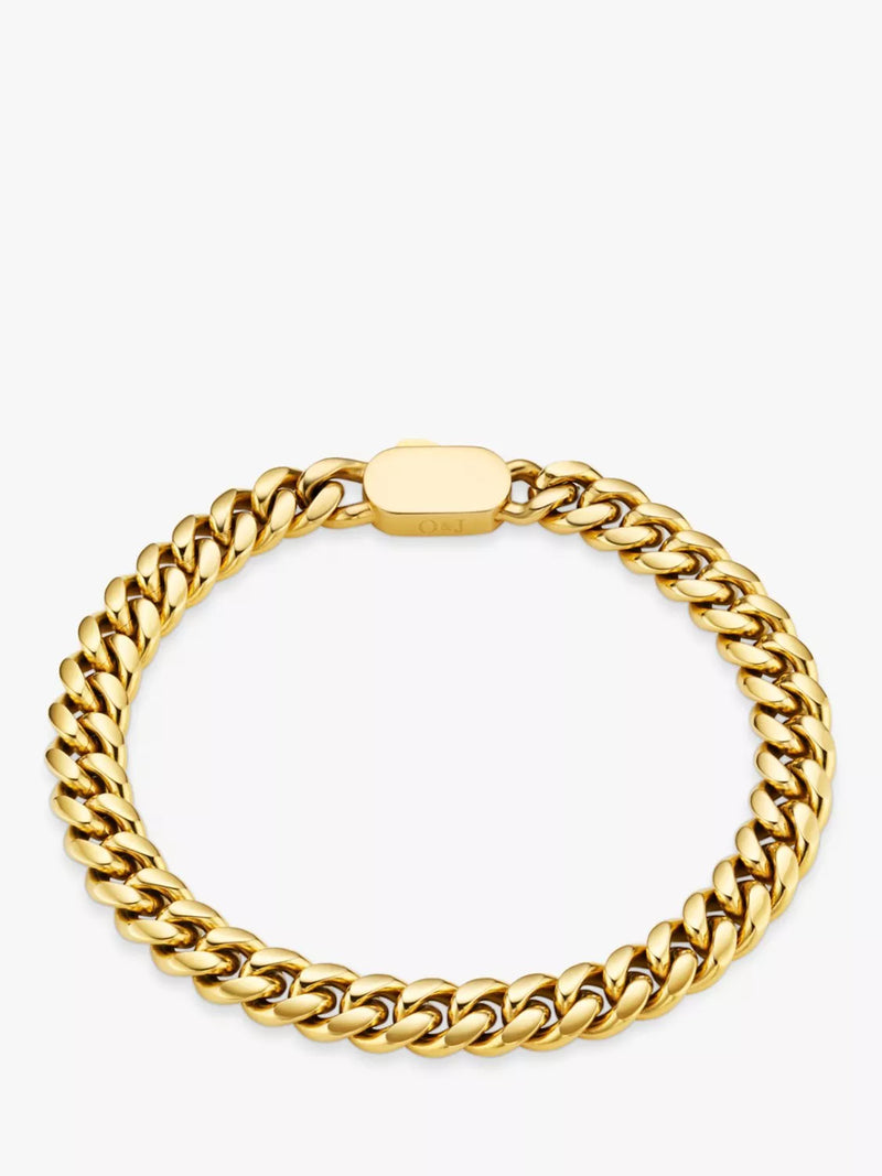 Orelia & Joe gold plated chunky bracelet, imported from the UK