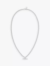 John Lewis Orelia & Joe Curb Chain T-Bar Pendant Necklace- Buy online at McGrocer
