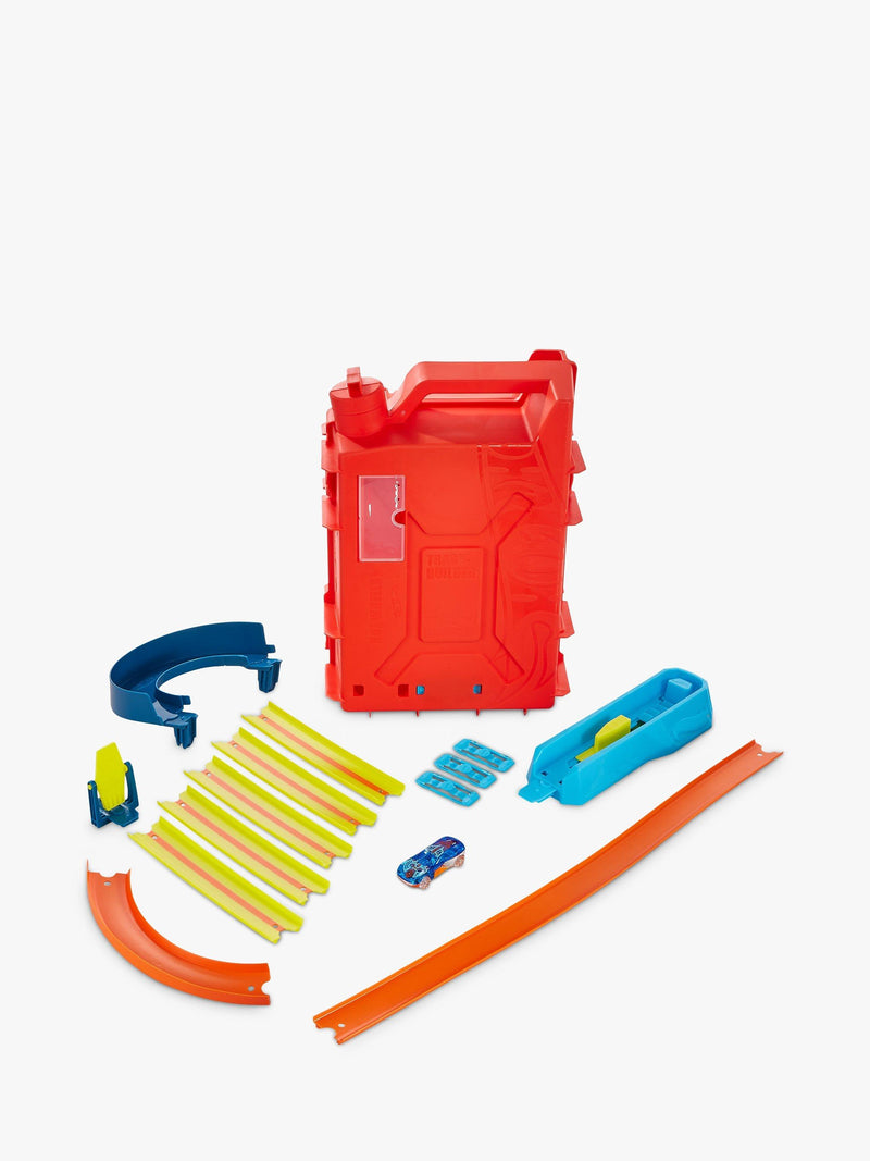 Hot Wheels Fuel Can Stunt Box playset, imported from the UK