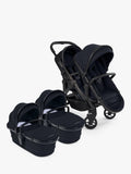 iCandy twin pushchair and carrycot system for two children, UK version