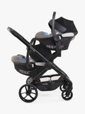 iCandy twin pushchair and carrycot system for two children, UK version