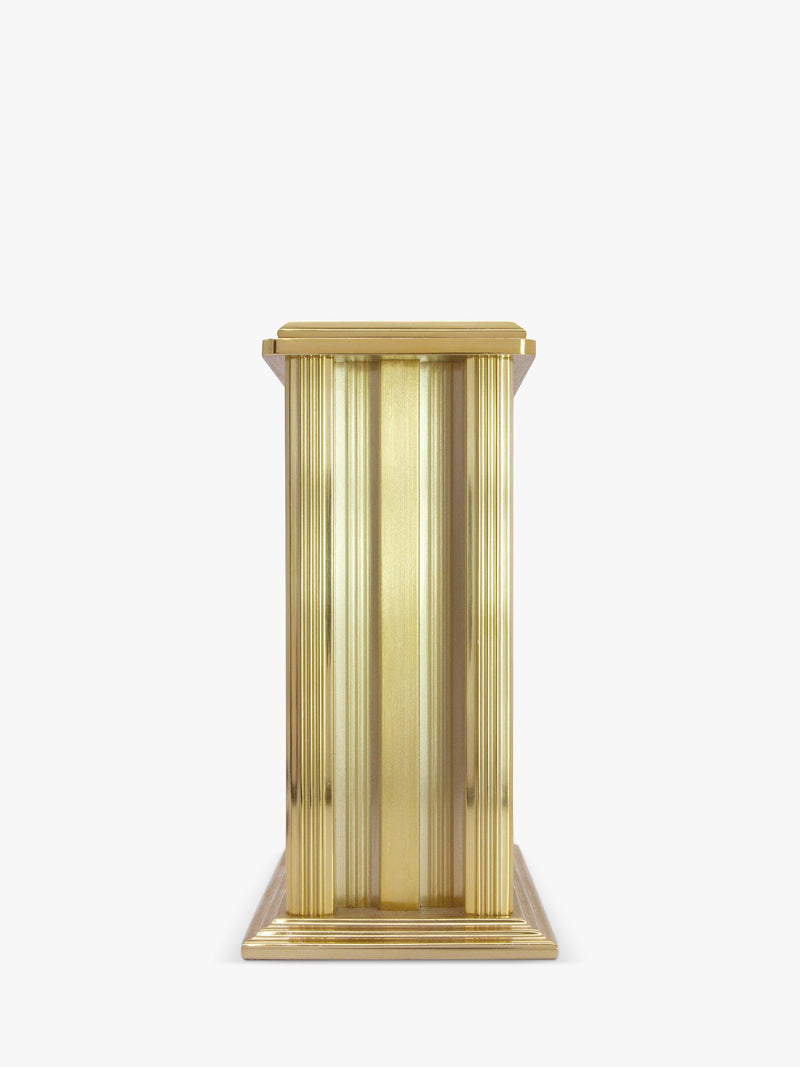 Acctim Roman numeral mantel clock brass effect, UK version