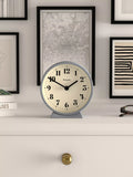 Newgate mantel clock silent sweep theatre dial, UK version