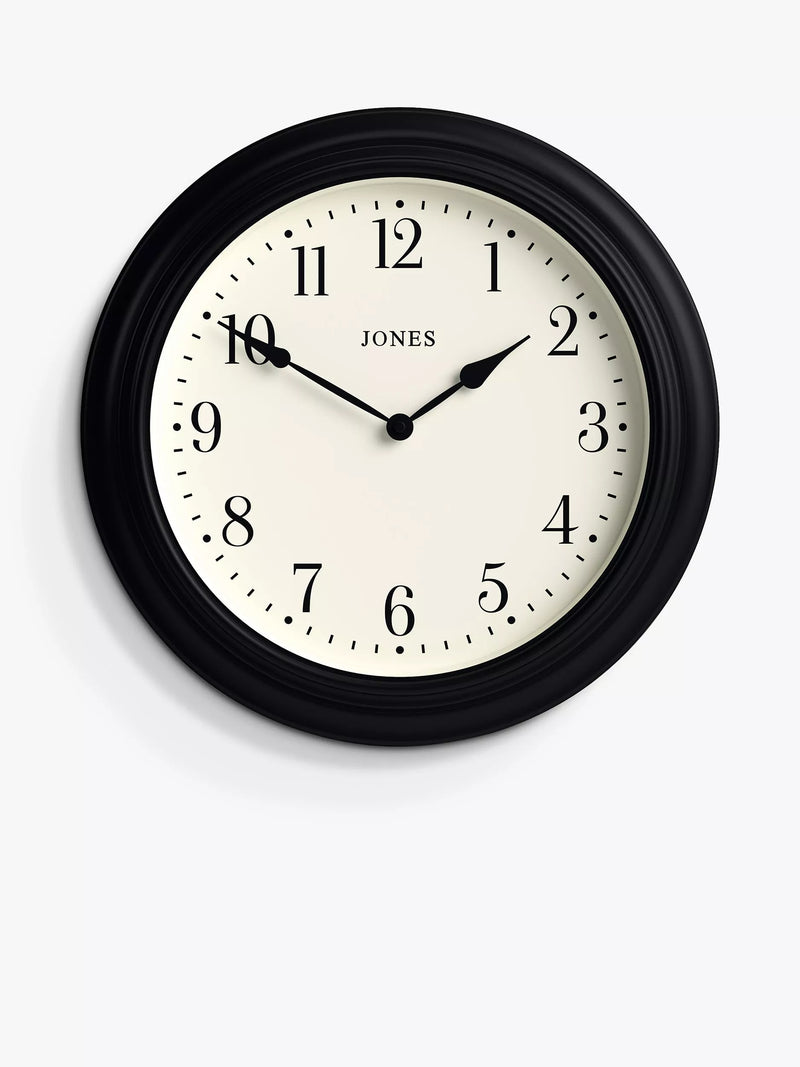 Jones Clocks Supper Club Quartz Analogue Wall Clock 40.5cm