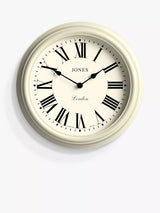 John Lewis Jones Clocks Venetian Roman Numeral Analogue Wall Clock, 30.5cm- Buy online at McGrocer