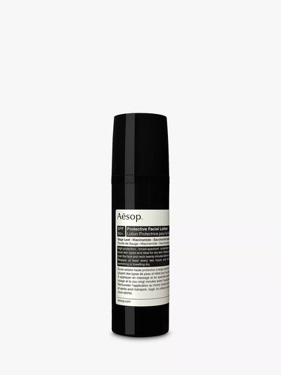 John Lewis Aesop Protective Facial Lotion SPF 50 Facial Sunscreen 50ml- Buy online at McGrocer