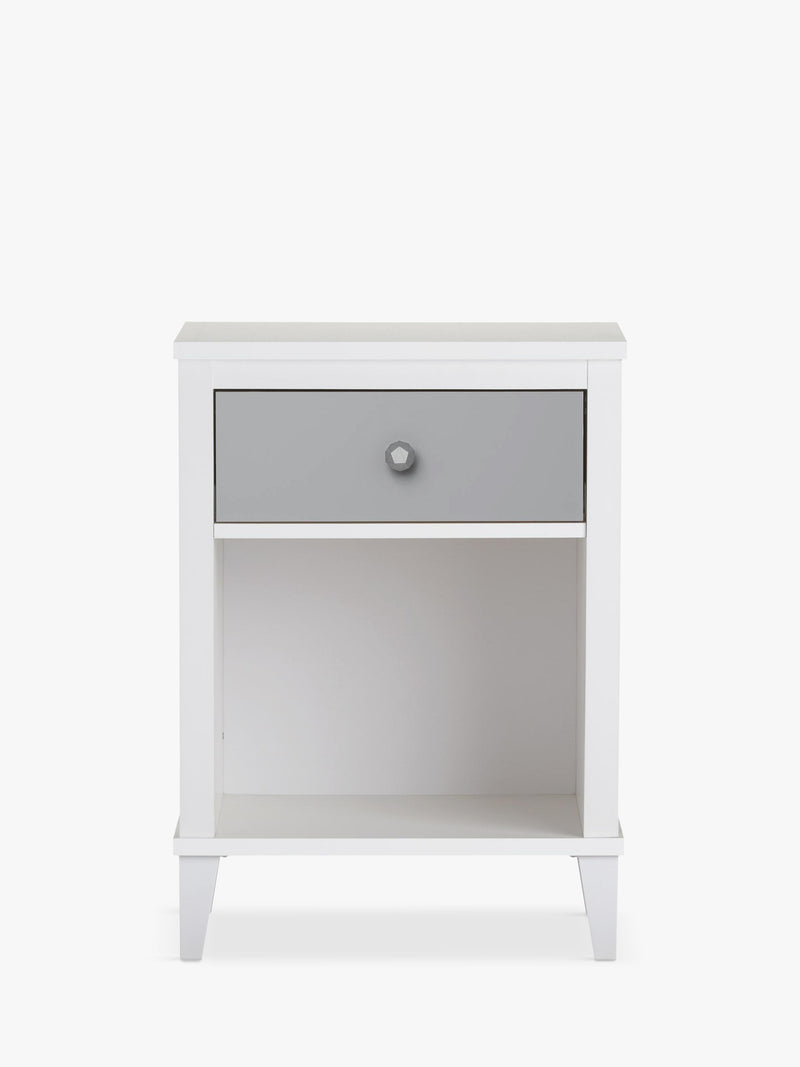 Little Seeds Poppy nightstand with drawer for kids, UK version