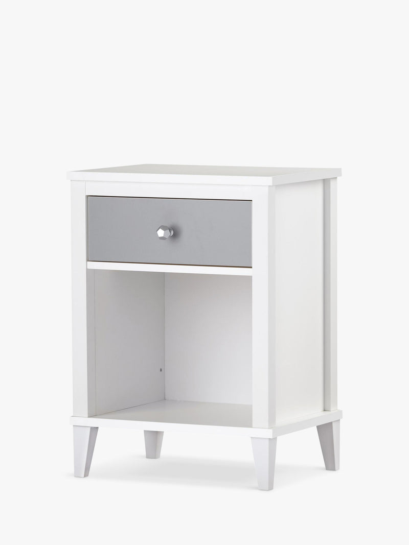 Little Seeds Poppy nightstand with drawer for kids, UK version