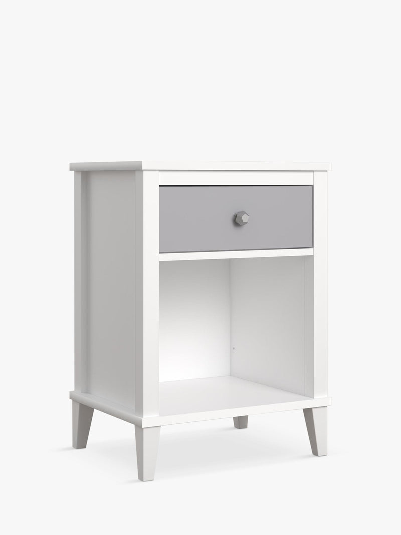 Little Seeds Poppy nightstand with drawer for kids, UK version