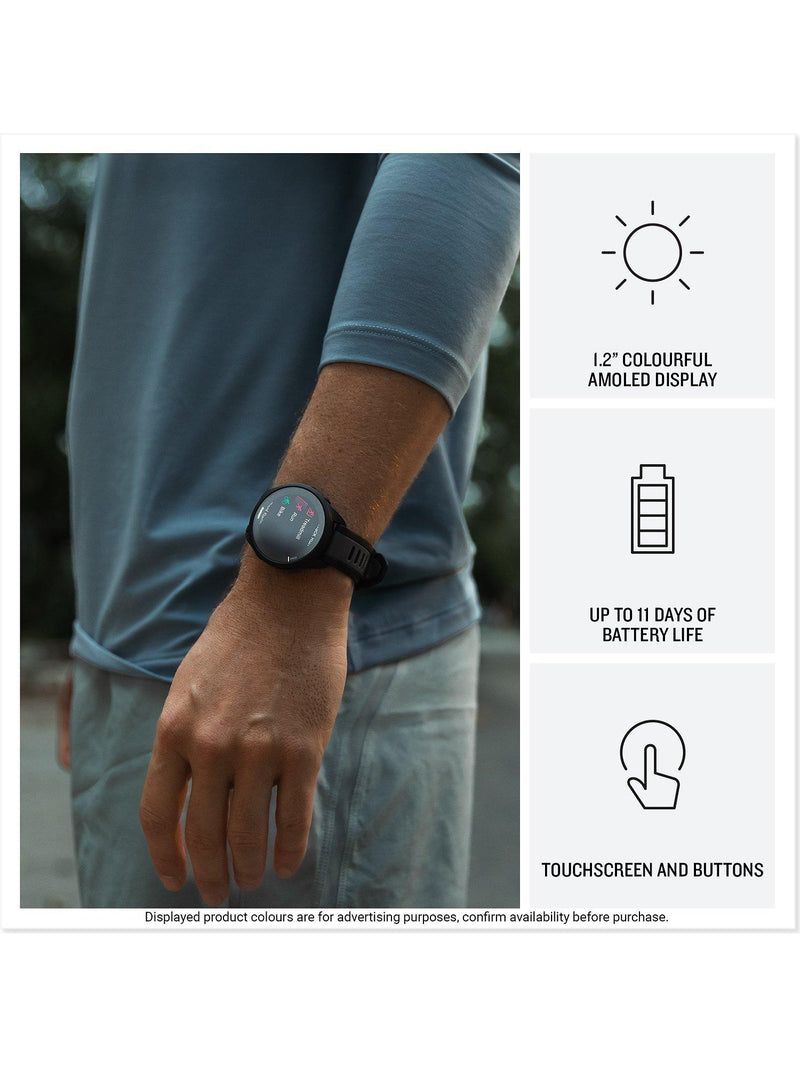 Garmin Forerunner 165 GPS running smartwatch (British brand)