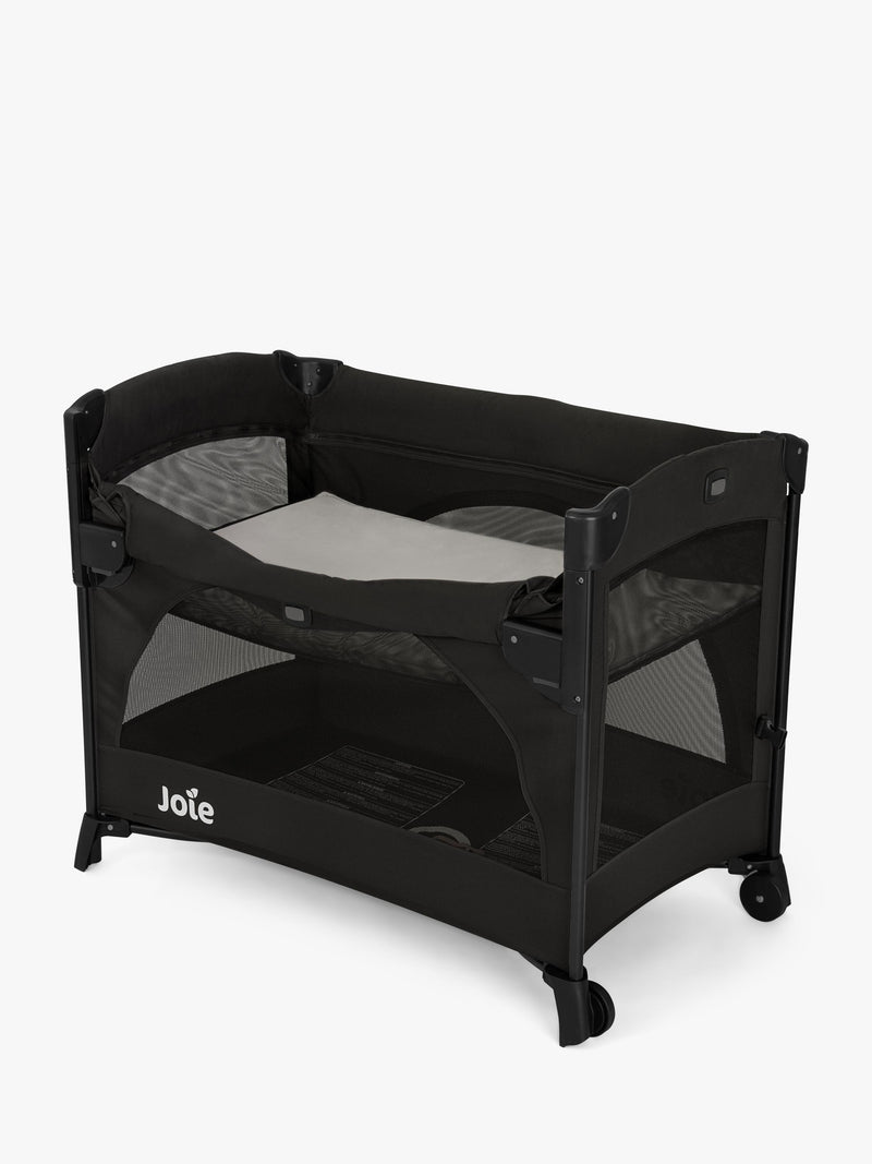 Joie Baby Kubbie Sleep Bedside Travel Cot Shale, UK version