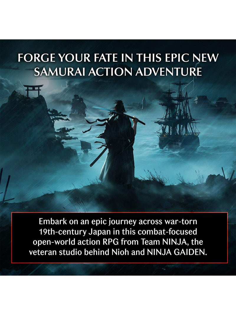 Sony Rise of the Ronin action RPG PS5 game, UK version