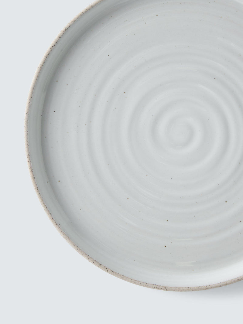 John Lewis granite speckle glaze side plate 21.5cm, UK version