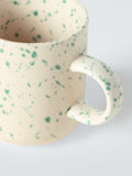 John Lewis hand painted speckled stoneware mug 300ml, imported from the UK